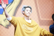Chanyeol's Style Yellow Sweatshirt