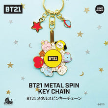 [BT21 JAPAN] BT21 Baby Metal Spin Keychain