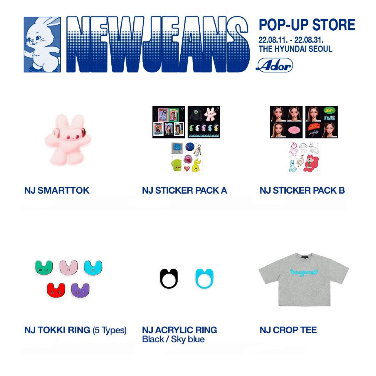 NEWJEANS POP-UP Store Official MD