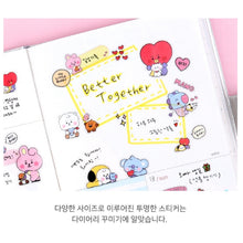 [LINE X BT21] Baby Clear Sticker Little Buddy 7SET