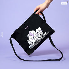 [LINE X BT21] Canvas Sacoche Bag