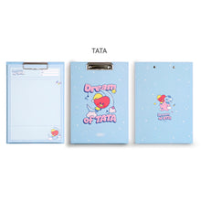 [LINE X BT21] Dream of Baby Clipboard + Notepad A4