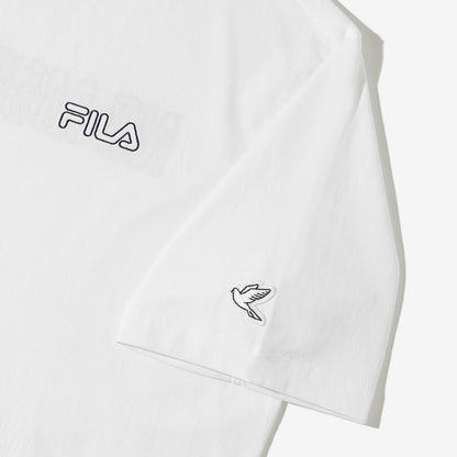 [FILA X BTS] NOW ON Collection - Lettering Shirt