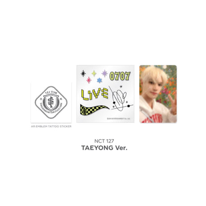 Beyond LIVE SMTOWN LIVE 2022 : AR TATTOO Sticker + Photo Card Set
