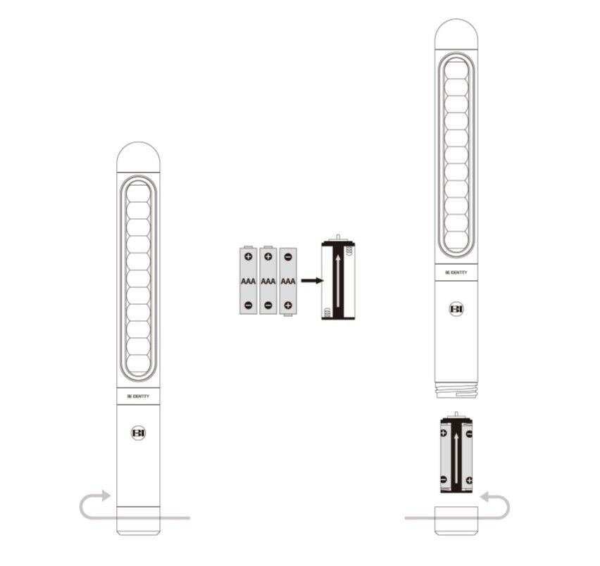 B.I Official Lightstick BIN BONG