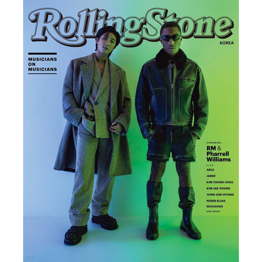 Rolling Stone Korea 9th Issue RM & Pharrell Williams Magazine