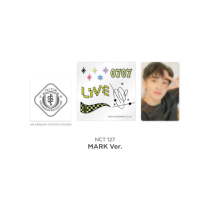 Beyond LIVE SMTOWN LIVE 2022 : AR TATTOO Sticker + Photo Card Set