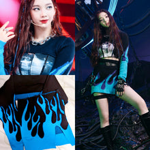 Karina’s Style Savage Sweatshirt + Skirt