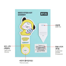 [LINE X BT21] My Little Buddy Seed Stick Set