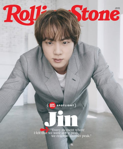 ROLLING STONE KOREA - BTS Member Cover Magazine + Photo Gift (Free Shipping)