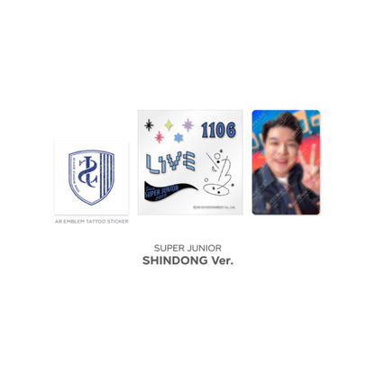 Beyond LIVE SMTOWN LIVE 2022 : AR TATTOO Sticker + Photo Card Set