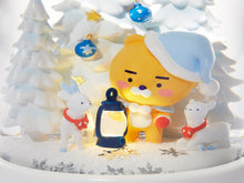 [KAKAO FRIENDS] White Lighting Snow Globe