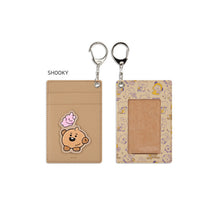 [LINE X BT21] BT21 Baby My Little Buddy Leather Patch Card Holder
