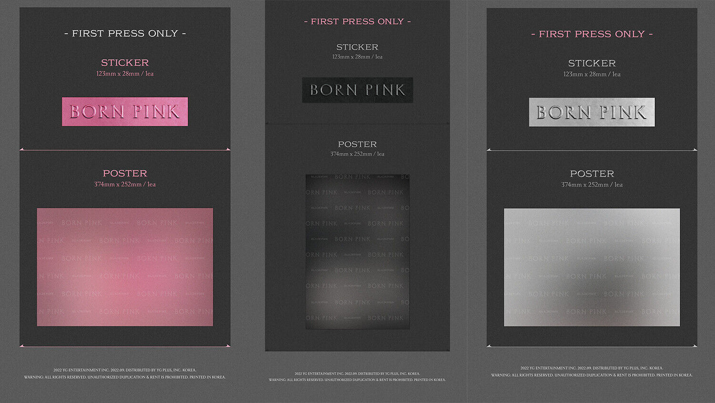 BLACKPINK - BORN PINK ( Box Set Version )