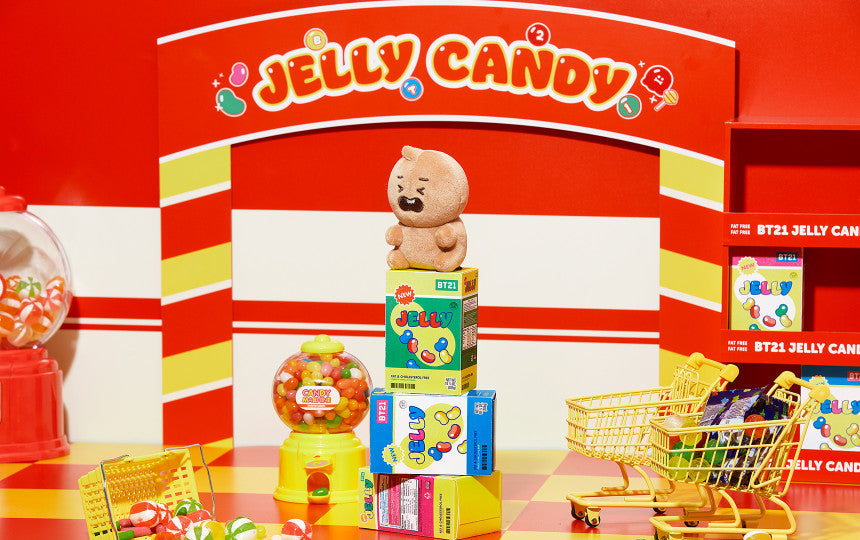 [ LINE X BT21 ] Jelly Candy Mini Doll