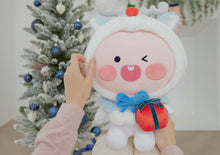 [KAKAO FRIENDS] White Rudolf Glow Soft Plush