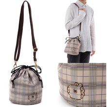 [BT21 JAPAN] BT21 Drawstring Purse Pochette Glen Check