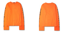 Victoria and Mark Style Orange Long Sleeve Shirt