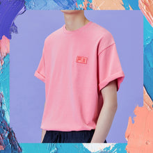 [FILA X BTS] LOVE YOURSELF Collection LOGO PLAY Pigment Short Sleeve