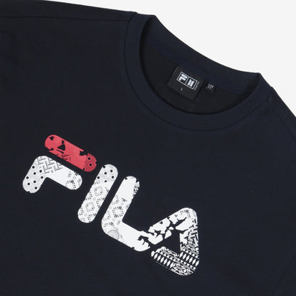 [FILA X BTS] LOVE YOURSELF Collection IDOL Graphic Big Logo Short Sleeve