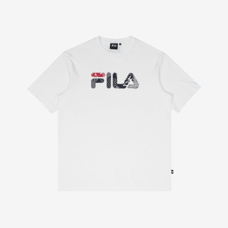 [FILA X BTS] LOVE YOURSELF Collection IDOL Graphic Big Logo Short Sleeve