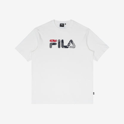 [FILA X BTS] LOVE YOURSELF Collection IDOL Graphic Big Logo Short Sleeve