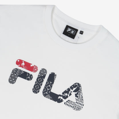 [FILA X BTS] LOVE YOURSELF Collection IDOL Graphic Big Logo Short Sleeve