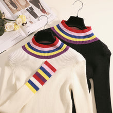 Seulgi's Style Colorful Sweater
