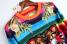 J-Hope's Style Colorful Sweater