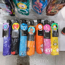 [LINE X BT21] Automatic Folding Pattern Umbrella