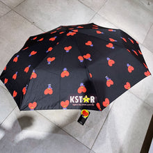 [LINE X BT21] Automatic Folding Pattern Umbrella