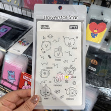 [LINE X BT21] Tattoo Sticker 2ea