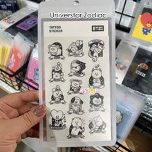 [LINE X BT21] Tattoo Sticker 2ea
