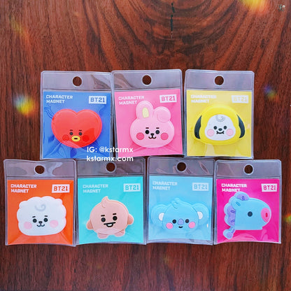 [LINE X BT21] Silicon Magnet Baby Ver. (7SET)