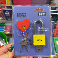 [LINE X BT21] Silicone Padlock