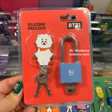 [LINE X BT21] Silicone Padlock