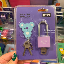 [LINE X BT21] Silicone Padlock