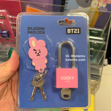 [LINE X BT21] Silicone Padlock
