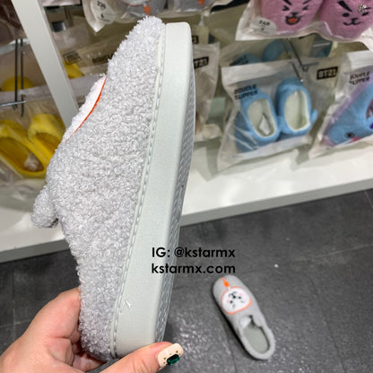 [LINE X BT21] Boucle Slippers