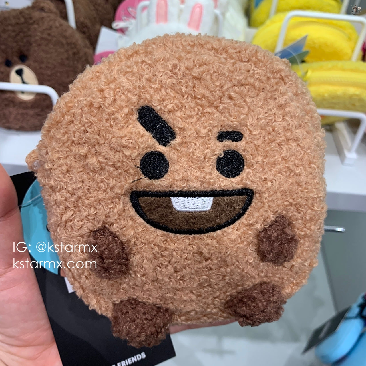 [LINE X BT21] Coin Purse PongPong Ver.