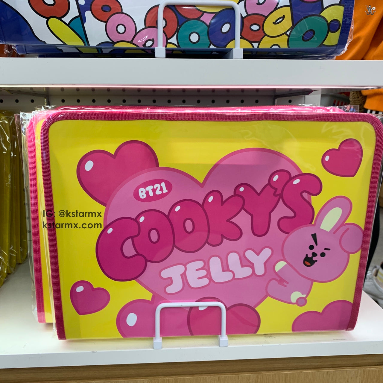 [LINE X BT21] Zipper File Folder Snack Ver.