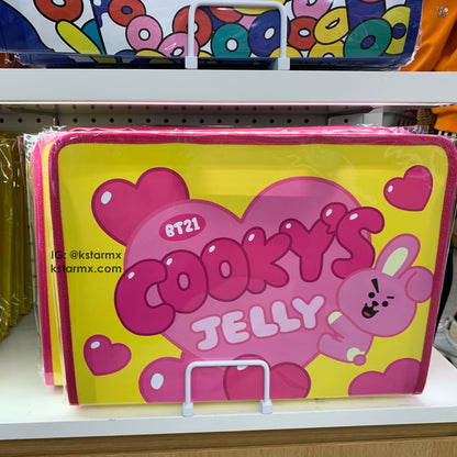 [LINE X BT21] Zipper File Folder Snack Ver.