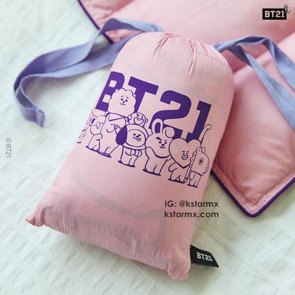 [LINE X BT21] Padded Blanket