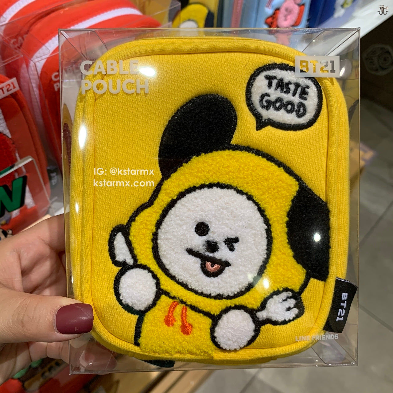 [LINE X BT21] Pouch BITE Ver.