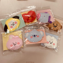 [LINE X BT21] Official BABY Flat Fur Series Mini Pouch