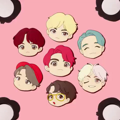 [BIG HIT] OFFICIAL HOUSE OF BTS SEOUL MD –  CHARACTER MIRROR
