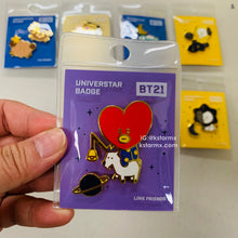 [LINE X BT21] UNIVERSTAR BADGE