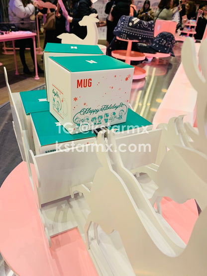 [BIG HIT] OFFICIAL HOUSE OF BTS SEOUL MD – CHARACTER Mug Holiday Ver