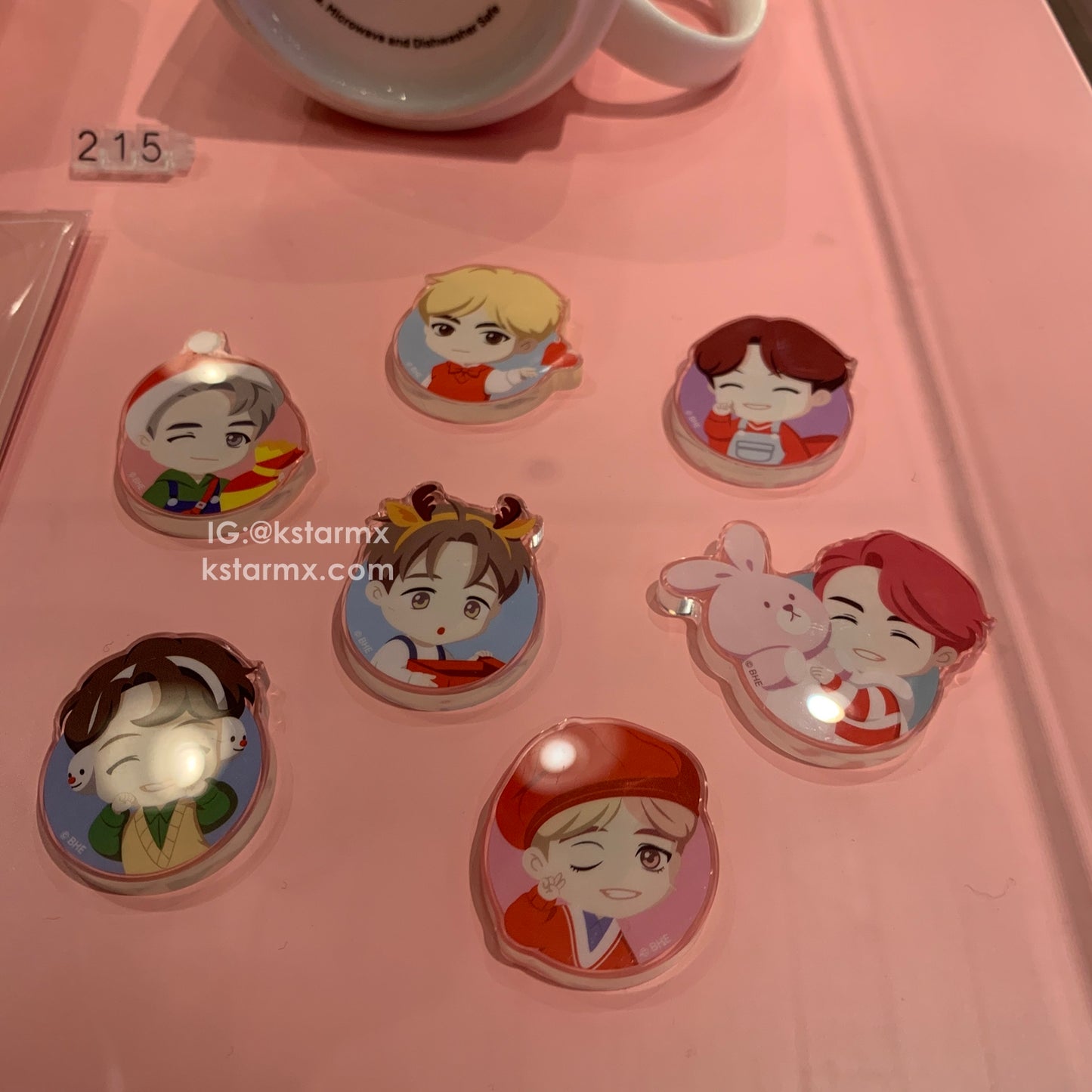 [BIG HIT] OFFICIAL HOUSE OF BTS SEOUL MD – Magnet Holiday (SET/7ea)