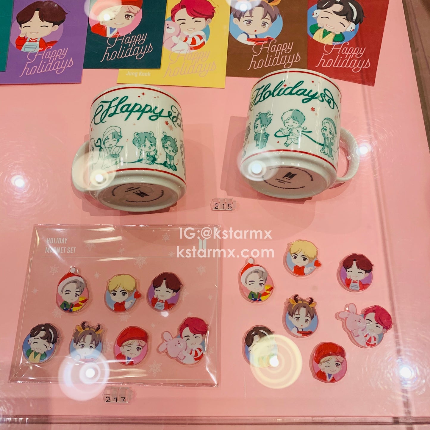 [BIG HIT] OFFICIAL HOUSE OF BTS SEOUL MD – CHARACTER Mug Holiday Ver